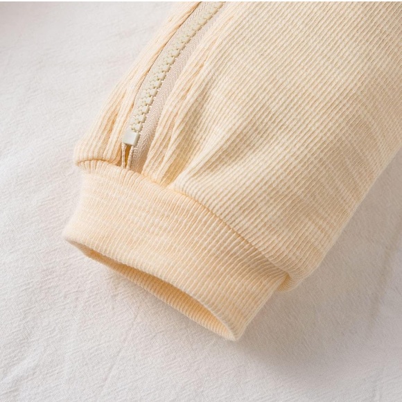 NWT Toddler Bunny Baby Easter Romper Long Ear Rabbit Hoodie Romper Jumpsuit 2-3T - Picture 7 of 9